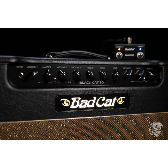 Bad Cat Mod Shop Black Cat 1x12 30W 2-Channel Tube Combo Amp