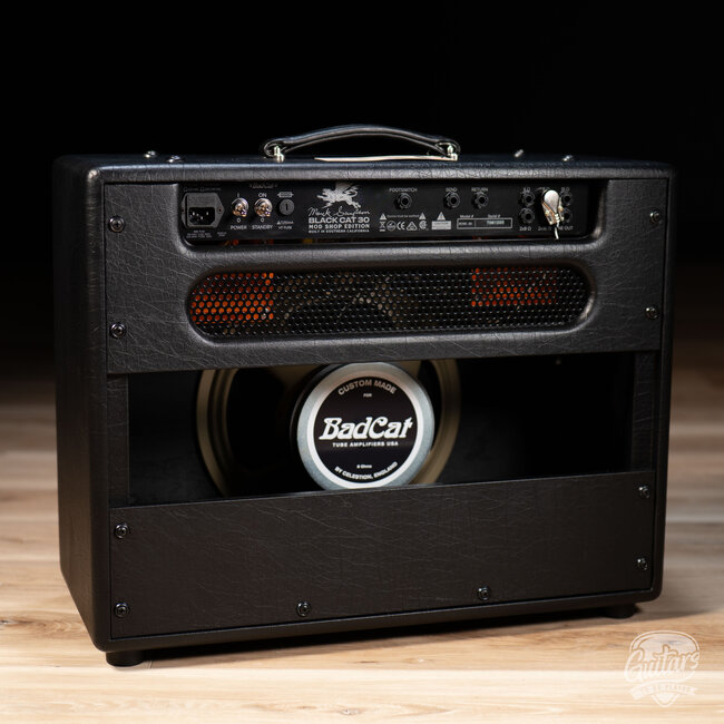 Bad Cat Mod Shop Black Cat 1x12 30W 2-Channel Tube Combo Amp