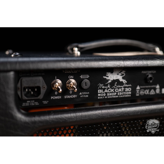 Bad Cat Mod Shop Black Cat 1x12 30W 2-Channel Tube Combo Amp
