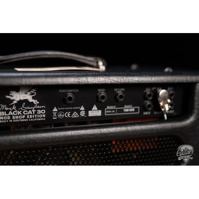 Bad Cat Mod Shop Black Cat 1x12 30W 2-Channel Tube Combo Amp
