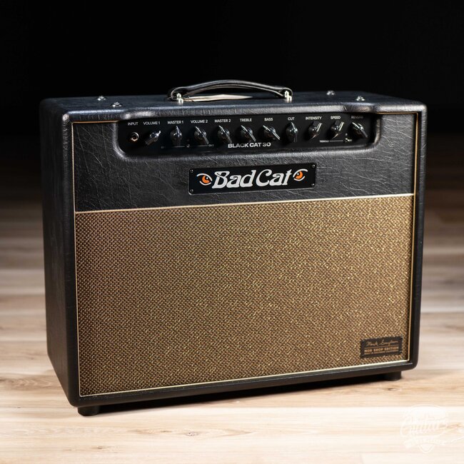 Bad Cat Mod Shop Black Cat 1x12 30W 2-Channel Tube Combo Amp