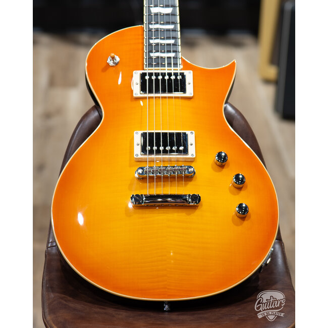 ESP E-II Eclipse Full Thickness Guitar w/ Case – Vintage Honey Burst (B-stock)