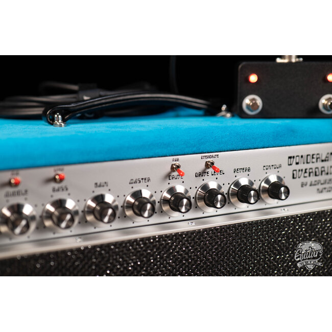Amplified Nation Wonderland Overdrive Tube-Rect. 50W Combo – Turquoise (B-stock)