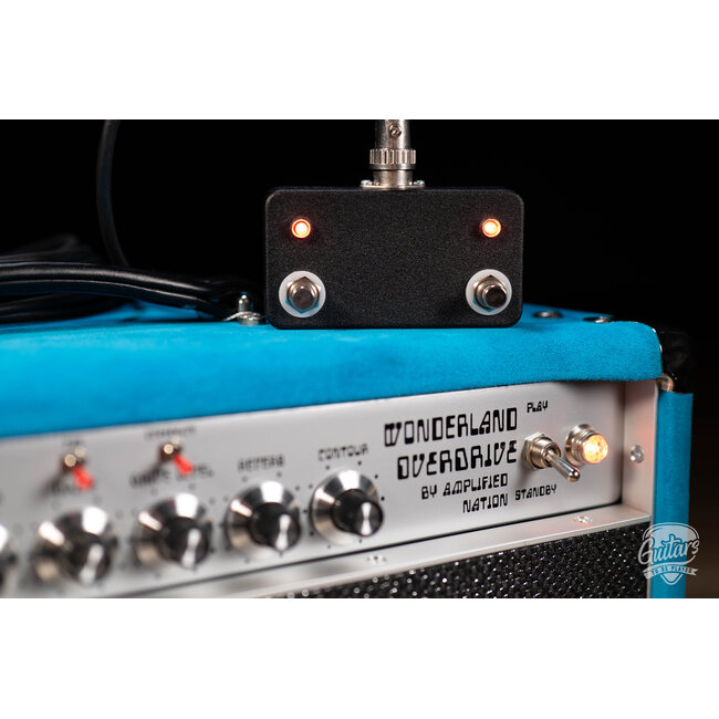 Amplified Nation Wonderland Overdrive Tube-Rect. 50W Combo – Turquoise (B-stock)