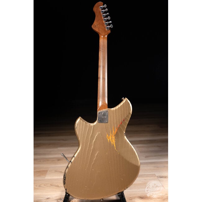 Novo Dealer Limited Nucleus Serus J Guitar –Shoreline Gold over ‘64 3-Tone Burst