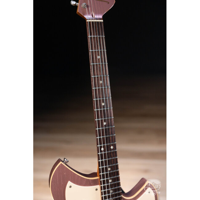 Novo Custom Miris J Semi-Hollow w/ Lollar Gold Foils – Heather Mist