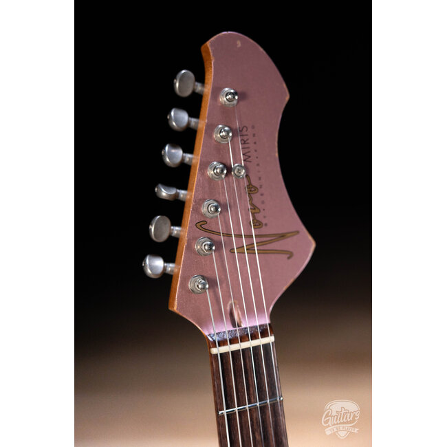 Novo Custom Miris J Semi-Hollow w/ Lollar Gold Foils – Heather Mist