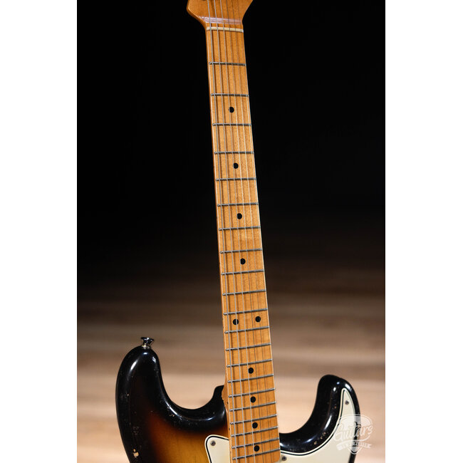 Shabat Lynx SSS 1pc Swamp Ash S-Style w/ Lollar Tweeds – 2-Tone Sunburst