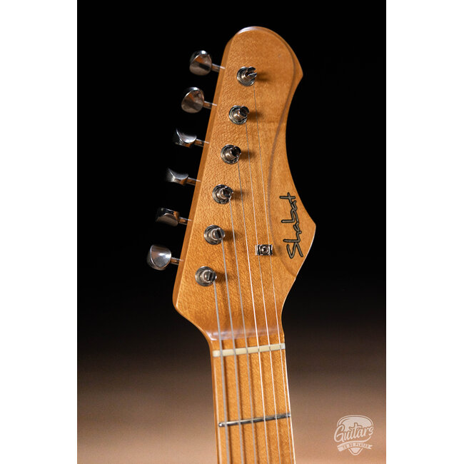 Shabat Lynx SSS 1pc Swamp Ash S-Style w/ Lollar Tweeds – 2-Tone Sunburst