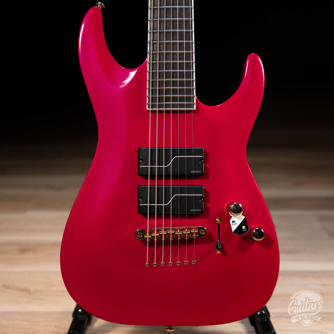 ESP LTD SC-607B Baritone 7-String Guitar w/ Case – Magenta Metallic