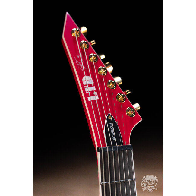 ESP LTD SC-607B Baritone 7-String Guitar w/ Case – Magenta Metallic