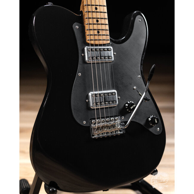 LsL Instruments Sati-Bone ERA 22 Swamp Ash Guitar w/ Roasted Maple Neck – Black