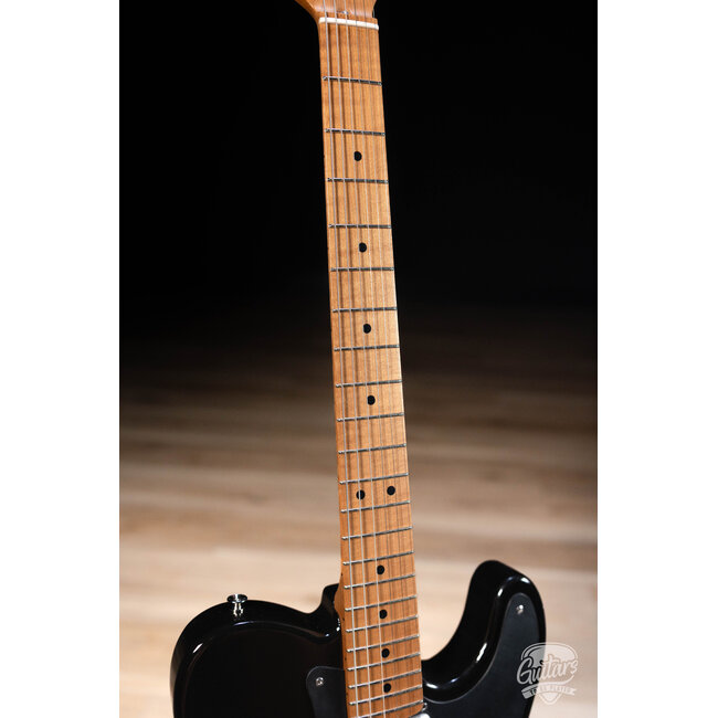 LsL Instruments Sati-Bone ERA 22 Swamp Ash Guitar w/ Roasted Maple Neck – Black