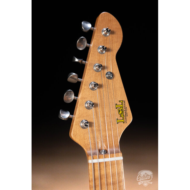LsL Instruments Sati-Bone ERA 22 Swamp Ash Guitar w/ Roasted Maple Neck – Black