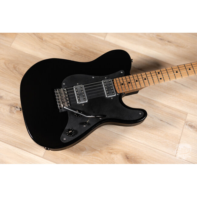 LsL Instruments Sati-Bone ERA 22 Swamp Ash Guitar w/ Roasted Maple Neck – Black