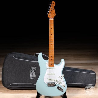 LsL Instruments LsL Instruments Saticoy ERA 22-Fret SSS S-Style Guitar – Faded Sonic Blue