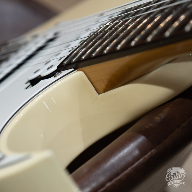 2012 Ibanez Cameron Maynard Custom RG1527Z 7 String w/ Case LACS – Cream