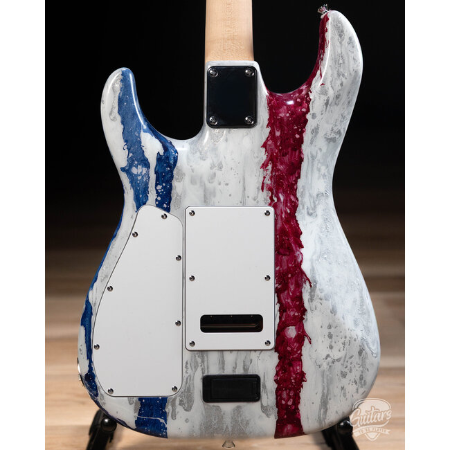 Tyler Guitars USA 250 Limited Studio Elite HDX – Red, White & Blue Shmear