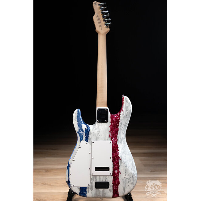 Tyler Guitars USA 250 Limited Studio Elite HDX – Red, White & Blue Shmear