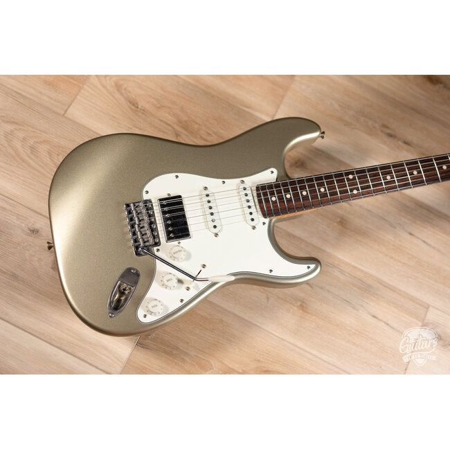 Xotic XSC-2 Alder HSS S-Style w/ Flame Maple & Rosewood –Champagne Gold Metallic