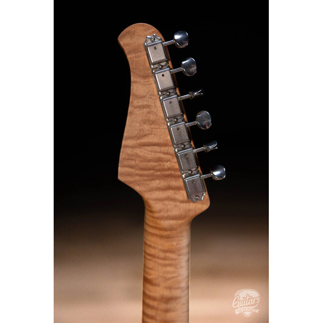 Xotic XSC-2 Alder HSS S-Style w/ Flame Maple & Rosewood –Champagne Gold Metallic