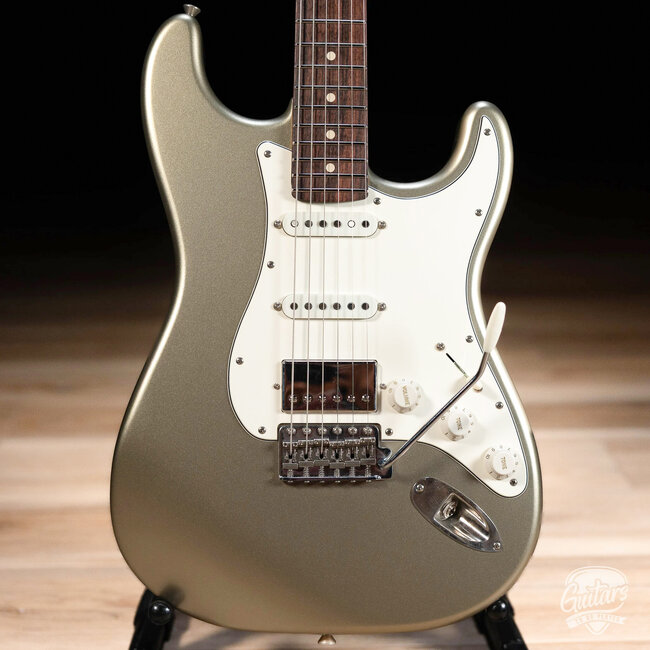 Xotic XSC-2 Alder HSS S-Style w/ Flame Maple & Rosewood –Champagne Gold Metallic