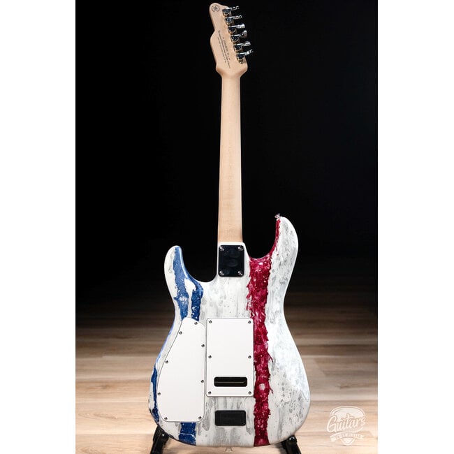 Tyler Guitars USA 250 Limited Studio Elite HDX – Red, White & Blue Shmear