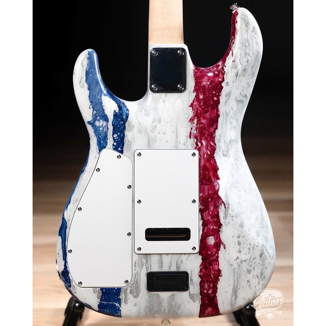 Tyler Guitars USA 250 Limited Studio Elite HDX – Red, White & Blue Shmear
