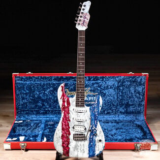James Tyler Guitars Tyler Guitars USA 250 Limited Studio Elite HDX – Red, White & Blue Shmear