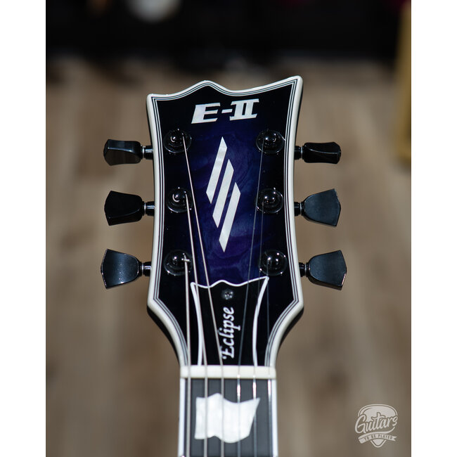 ESP E-II Eclipse EMG Electric Guitar w/ Case – Reindeer Blue (B-stock)