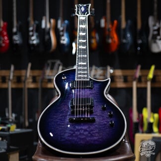 ESP Guitars ESP E-II Eclipse EMG Electric Guitar w/ Case – Reindeer Blue (B-stock)