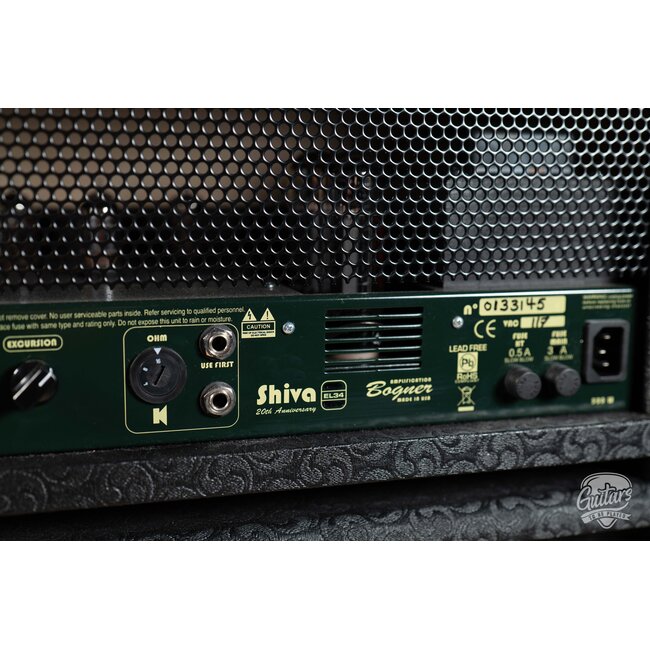 Used Bogner Shiva 20th Anniversary EL34 Amp Head and 1x12 Cab