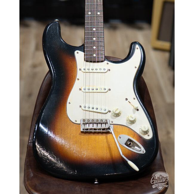 Used Whitfill S-Style Rosewood Fretboard Guitar w/ Case – 3-Tone Burst