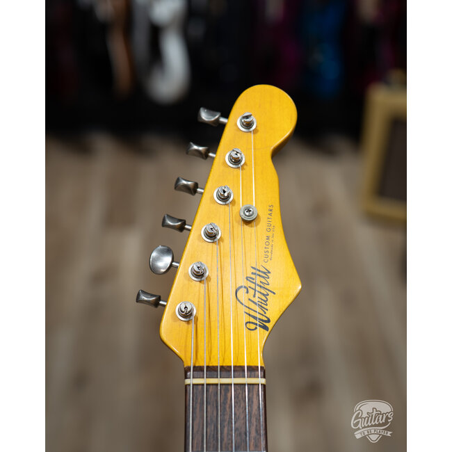 Used Whitfill S-Style Rosewood Fretboard Guitar w/ Case – 3-Tone Burst