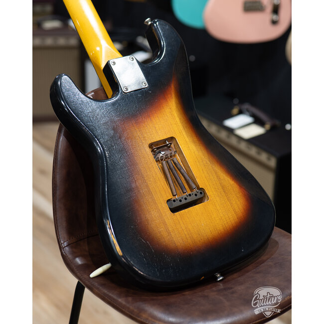 Used Whitfill S-Style Rosewood Fretboard Guitar w/ Case – 3-Tone Burst