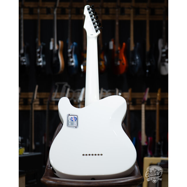 ESP E-II T-B7 Baritone 7-String EMG Guitar w/ Case – Snow White (B-stock)