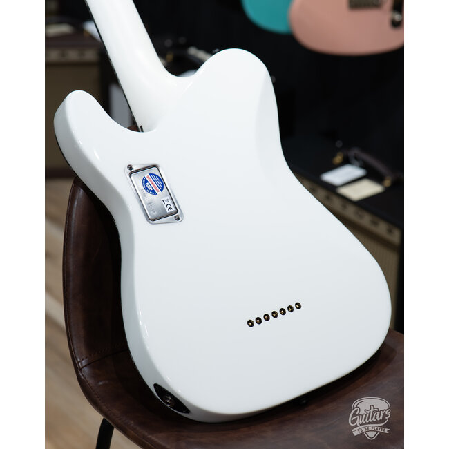 ESP E-II T-B7 Baritone 7-String EMG Guitar w/ Case – Snow White (B-stock)
