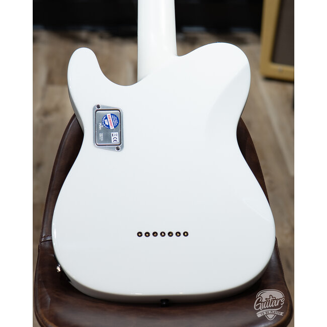 ESP E-II T-B7 Baritone 7-String EMG Guitar w/ Case – Snow White (B-stock)