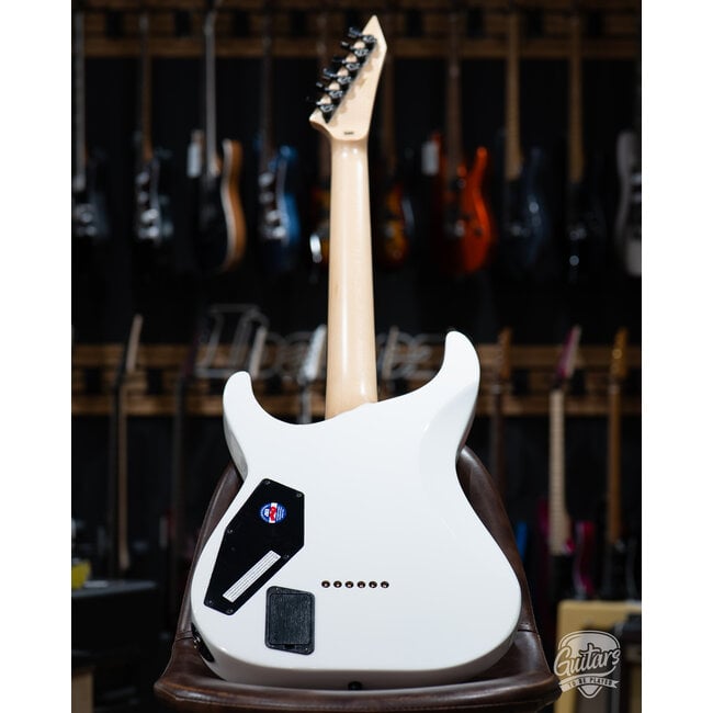 ESP E-II M-I NT Neck Thru Fishman Guitar w/ Case – Snow White (B-stock)