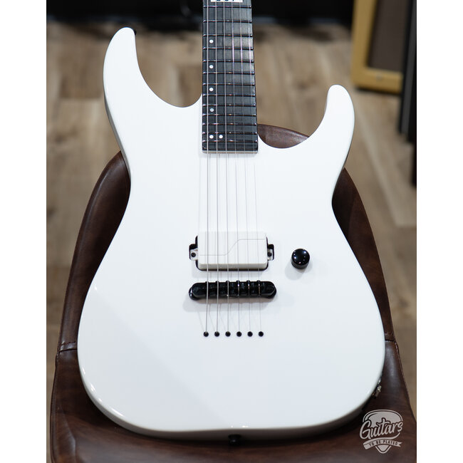 ESP E-II M-I NT Neck Thru Fishman Guitar w/ Case – Snow White (B-stock)