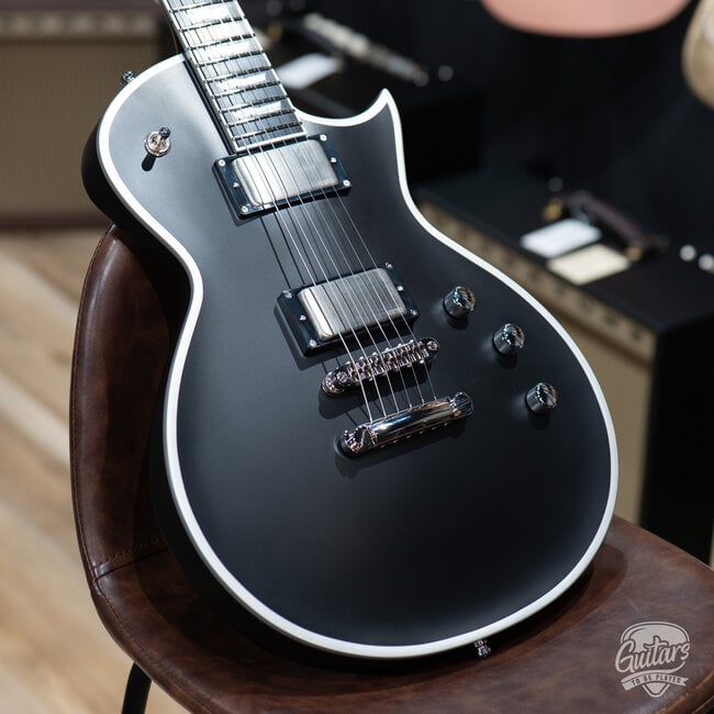 ESP E-II Eclipse BB Bold Binding EMG Guitar w/ Case – Black Satin (B-stock)