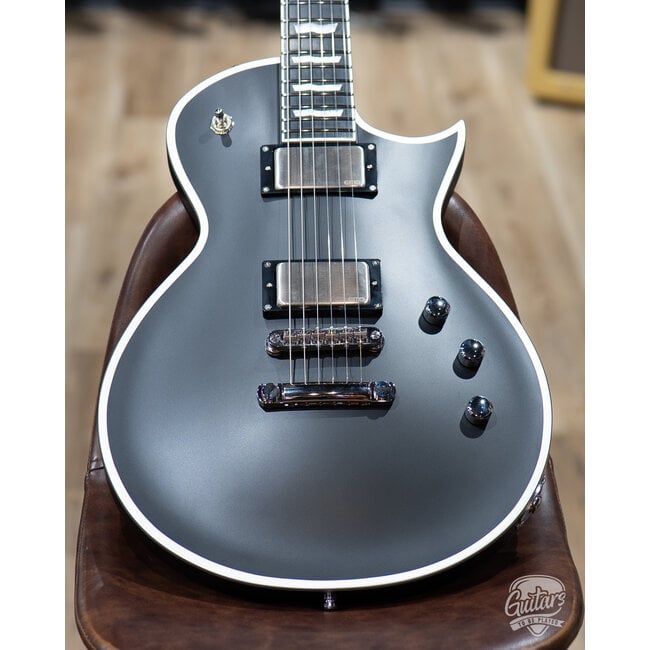 ESP E-II Eclipse BB Bold Binding EMG Guitar w/ Case – Black Satin (B-stock)