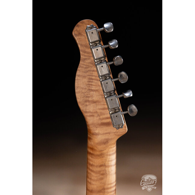 Xotic XTC-1 Alder T-Style w/ Roasted Flame Maple Neck – Vintage White over 3TSB