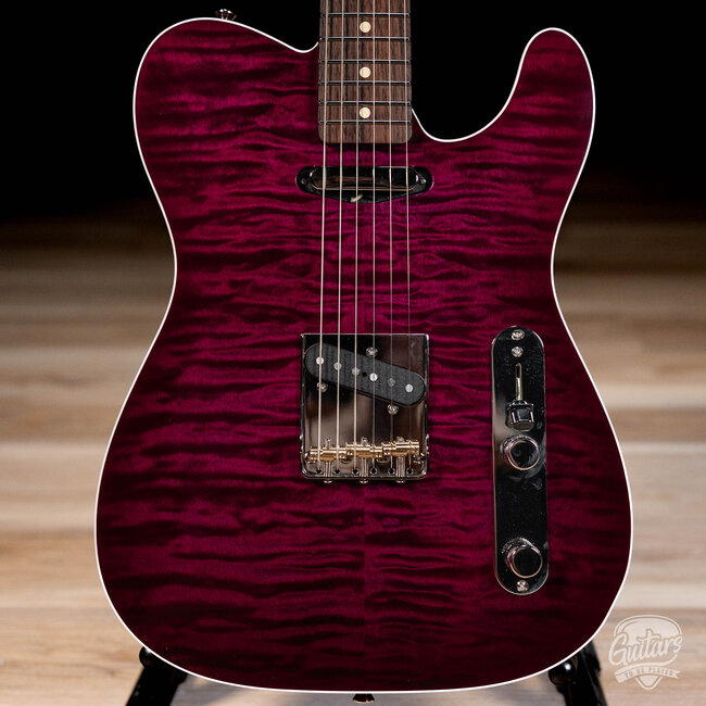 Xotic XTC-1 Figured Maple Top T-Style w/ Flame Maple & Rosewood – Violet Eclipse