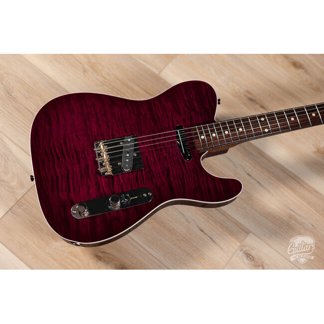 Xotic XTC-1 Figured Maple Top T-Style w/ Flame Maple & Rosewood – Violet Eclipse