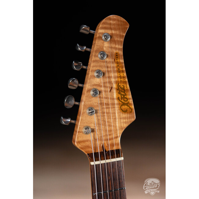 Xotic XSC-1 Alder S-Style w/ Flame Maple Neck & Rosewood – Fiesta Red