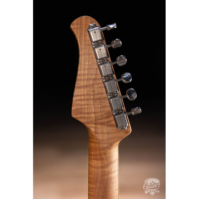 Xotic XSC-1 Alder S-Style w/ Flame Maple Neck & Rosewood – Fiesta Red
