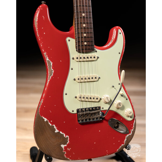 Xotic XSC-1 Alder S-Style w/ Flame Maple Neck & Rosewood – Fiesta Red