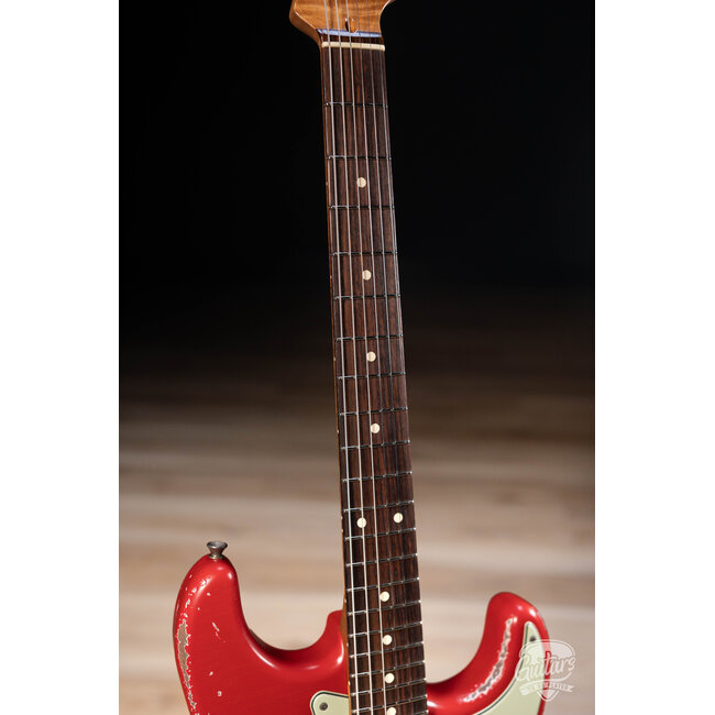 Xotic XSC-1 Alder S-Style w/ Flame Maple Neck & Rosewood – Fiesta Red