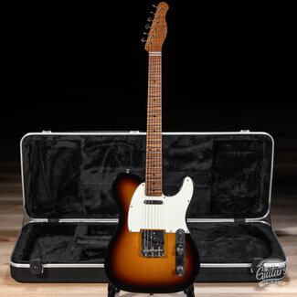 Xotic Xotic XTC-1 Alder T-Style w/ Roasted Flame Maple Neck – 3-Tone Sunburst